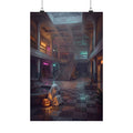 Lonely Ghost — Closing Time | Vintage Halloween Poster Print