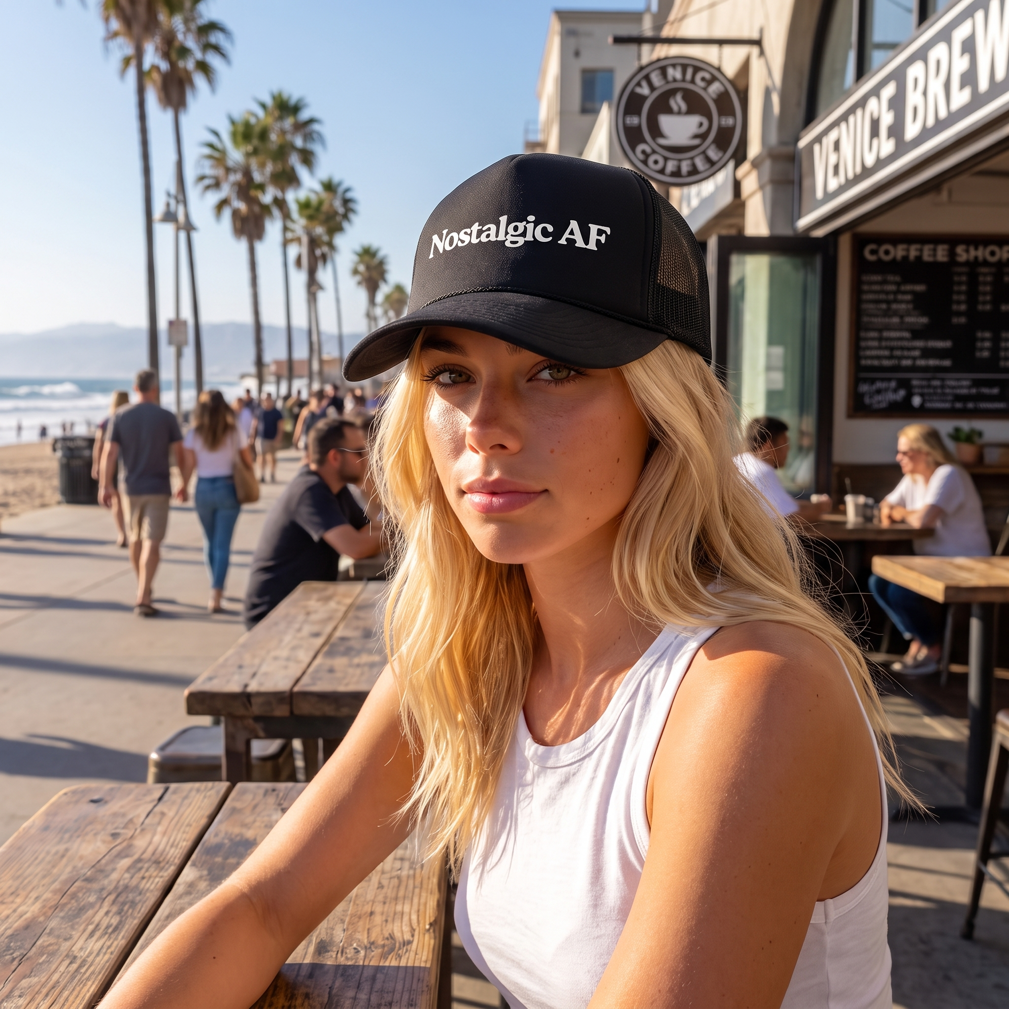 Foam trucker hat